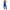 Blue, variant on Kaemgyyd Jumpsuits for Women Loose Casual V Neck Sleeveless Overalls Palazzo Spaghetti Straps Pockets Pants Rompers