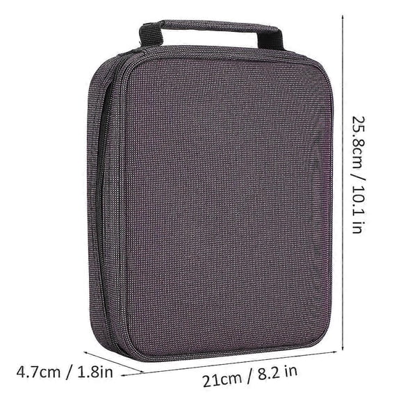 Pencil Pen Case Portable Simple Pencil Case High Capacity Zipper Pencil Pen Bag Box