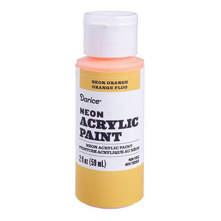 Use this neon acrylic paint for all manner of projects. The color is fun to use, and the paint can be applied on paper, wood, and fabric