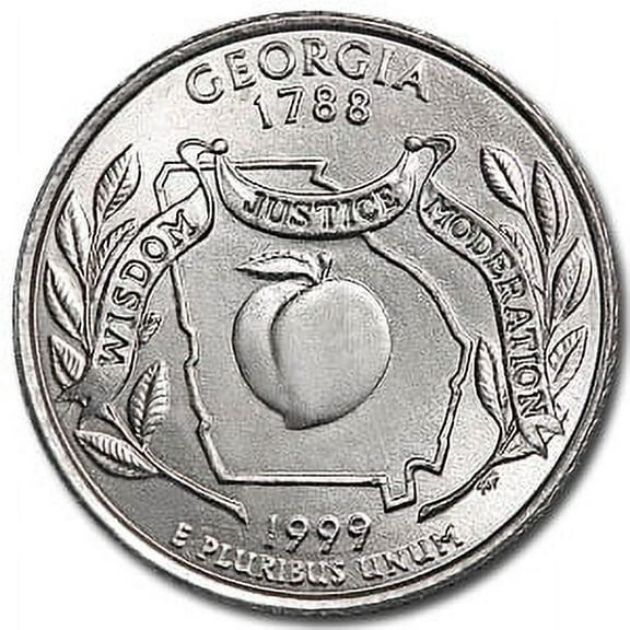 1999-P Georgia State Quarter BU