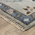 thumbnail image 3 of Oriental Weavers Majorca Hand-made Wool Area Rug - MAJ06 - 9' x 12' - in Light Blue/ Blue - Vintage Inspired, Hand-Made Wool Rugs, Dining, Living Room Rug, 3 of 3