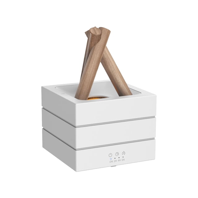 B 2025 Bonfire Aromatherapy Diffuser - Usb Small Appliance For Desk With 7 - Color Gradient Flame Air Humidification