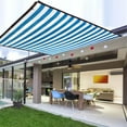 thumbnail image 1 of shyuyusa Red Edge Woven Sun Shade Net, Breathable Perforated Design, Triangle Bound Shade Cloth for Outdoor Plant Greenhouse Light Adjustment Protection, 1 of 7