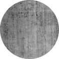 thumbnail image 1 of Ahgly Company Indoor Round Oriental Gray Industrial Area Rugs, 7' Round, 1 of 4