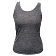 thumbnail image 1 of Playera Danskin para Mujer, Deportiva Gris Jaspe Talla  M, 1 of 4