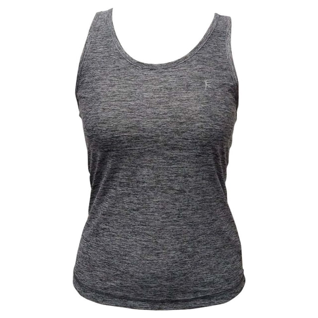 Playera Danskin para Mujer, Deportiva Gris Jaspe Talla M
