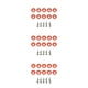 thumbnail image 3 of Sidaley Juego de arandelas de tornillos para coche de 10 piezas, Kit de arandela de pernos para vehículo, actualización de automóvil Type1 NO1, 3 of 6