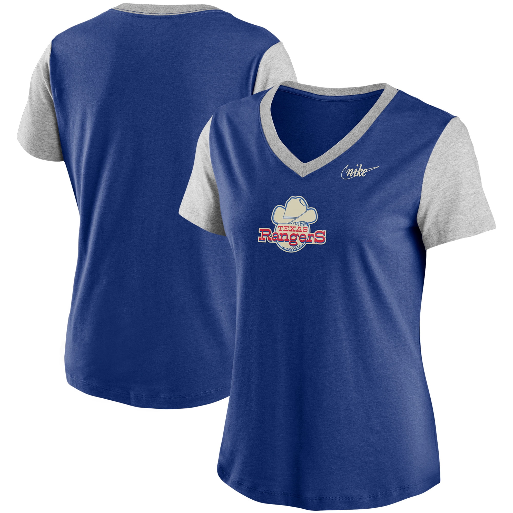 nike women's texas rangers shirts
