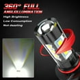 thumbnail image 4 of LED 9140 9145 Fog Light Bulbs 2PCS White 6000K Plug&Play 9005/9006 Car Light Bulbs, 4 of 11