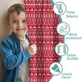 thumbnail image 3 of Blackout Kids Curtains,Red Christmas Pattern Childrens Insulated Curtains Set Of 2,Bedroom Essentials,Toddler Room Decor 42"x84", 3 of 5