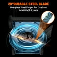 thumbnail image 4 of SENIX 20-Inch Deck, Replacement Steel Mower Blade, 4 of 7