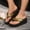 Gold, variant on Womens Silver Sequin Platform Wedge Flip Flops, Comfort Foam Non-Slip Thong Sandals for Beach Casual Indoor Outdoor Wear,Size 41