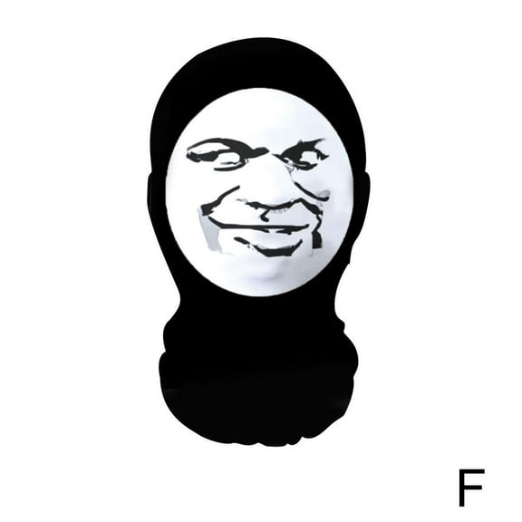 VtiswUws Funny Balaclava Mask,3D Printed Balaclava Mask Ski Scarf Cooling Sun Protection Breathable Motorcycle Halloween Hood