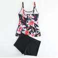 thumbnail image 4 of HaoXianJian Plus size Tankinis Swimsuits for Women 2025 Flowy Strape Bathing Suits Modest Loose Fits Print Swimwear Two Piece Swim Tank Top with Boyshorts S - 5X, 4 of 8