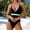 Multicolor, variant on GaThRRgYP Modern Bikini Design One Piece Swimsuit for Tanning,Women's High Waisted Solid Color Swimsuit Multicolor S
