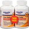 Equate One Daily Women's Health Tablets Multivitamin/Multimineral Supplement, 200 count, (Pack of 2)