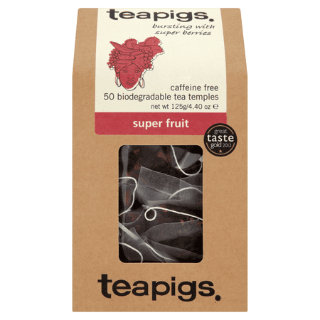 teapigs, Super Fruit Tea, 50 Ct