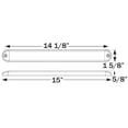 thumbnail image 2 of Optronics Trailer Light STL69RRXB STL69 Series; Stop/Turn/Tail Light; LED; Rectangular; Red; Surface Mount; 12 Volt; 0.35 Ampere Stop/0.22 Ampere Tail; Polycarbonate Housing; With Built-In Reflex, 2 of 2