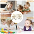thumbnail image 3 of GloryStar Kids Table and Chair Set, Height Adjustable Toddler Table and 4 Chairs Set for Ages 2-10, Graffiti Desktop, Non-Slip Legs, Children Activity Table for Daycare Classroom Home, 3 of 8