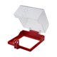thumbnail image 2 of Cubierta para interruptor pulsador de encendido/apagado, protección para interruptor de pared, transparente, protector para uso industrial/de pared., 2 of 9