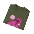 thumbnail image 4 of T-Rex Halloween October Pink Lover Men Women T-shirts, 4 of 4