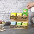 thumbnail image 6 of Tea Bag Holder - Wall Mounted Tea Organizer with 6 Compartments for Table or Wall, 6 of 6