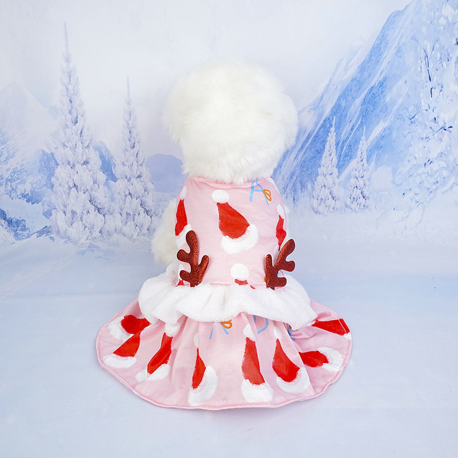 Pet Christmas, Dog Clothes, Christmas Skirt, Winter New Year's Clothing, Pet Clothes, Clothing
