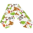 thumbnail image 2 of ColourLife Table Runner Forest Animal Washable Table Cloth Runner for Holiday Home Wedding Table Top Decoration 13x70 Inches, 2 of 5