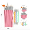 thumbnail image 3 of Kit de diseño de uñas para arte de uñas acrílicas, que incluye cepillo para uñas, herramienta de puntos, cinta para uñas, pedrería de cristal para uñas, accesorios para uñas para manicuristas Namotu WMPH-1022, 3 of 7