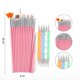 thumbnail image 3 of Kit de diseño de uñas para arte de uñas acrílicas, que incluye cepillo para uñas, herramienta de puntos, cinta para uñas, pedrería de cristal para uñas, accesorios para uñas para manicuristas Namotu WMPH-1022, 3 of 7
