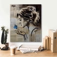 thumbnail image 5 of Epic Graffiti 'A Little Blue Hope' by Loui Jover, Canvas Wall Art, 20"x24", 5 of 8