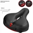 thumbnail image 2 of Bicycle Seat Comfort Saddle, Padded, Waterproof, Prostate, Compatible with Mountain Bike, City Bike, Racing and Fitness Bike, Unisex, 2 of 5