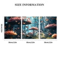 thumbnail image 3 of Ullo0ord Mushrooms s Kit for Adults, Modern Aesthetic on Canvas, Abstract Art Digital Kits Suitable for Home Wall Decoration Gift 12x16x3pcs, 3 of 6