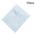 thumbnail image 2 of Yesbay Tea Bag 100 Pcs Empty Disposable Drawstring Non-Woven Fabric Tea Herb Filter Bag Pouch, 2 of 5