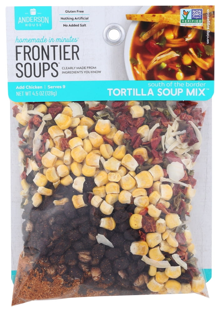 Frontier Soups South of The Border Tortilla Soup Mix , 4.5 oz