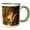 Green/White, variant on 3drose, Capuchin Monkey, Puerto Misahualli, Ecuador - Sa07 Pox1099 - Pete Oxford, 15oz Mug