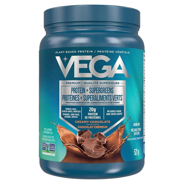 Vega Protein + Supergreens CA Chocolate (521g)