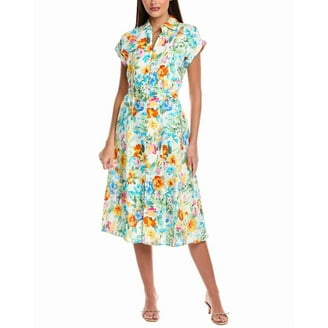 T Tahari womens Button Linen-Blend Dress, XL, White - Walmart.com T Tahari womens Button Linen-Blend Dress, XL, White - Walmart.com