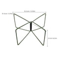 thumbnail image 2 of CRILSTYLEO Base Plegable Para Cooler En Inoxidable Para Camping Picnic Y Color Verde, 2 of 7