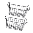 thumbnail image 4 of WeiLaiKeQi 2Pcs Freezer Basket Pantry Bin Divider Household Freezer Wire Basket Refrigerator Bin for Home Apartment Hotel Cafe Dormitory 42.5cmx24.5cmx20cm, 4 of 9