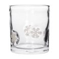 thumbnail image 4 of Old Fashioned Glass Pink Christmas Tree 4 Inch Tumbler for Holiday Drinkware Christmas Cocktail Glass Ideal for Home Bar Christmas Tableware, 4 of 8