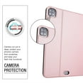 thumbnail image 3 of Dteck Case For Apple iPad Pro 12.9" 4th Generation (2020 Released) 12.9-inch, Slim PU Leather Folio Flip Case Smart Automatic wake/sleep Stand Protective Cover,Rosegold, 3 of 4