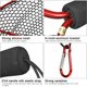 thumbnail image 4 of Neta de Pesca Silicona Suave Neta de Aterrizaje de Aluminio Pole de Aluminio Eva Con Correa Elástica y Herramientas de Red de Pesca de Carabinas Accesorios, 4 of 7