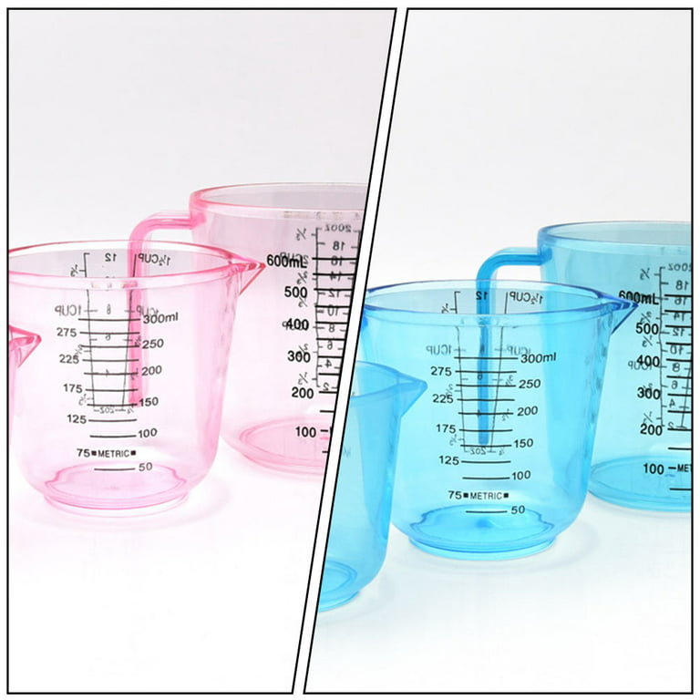 Small Plastic Cups Easy To Read Cc And Ml Scale Measuring - Temu