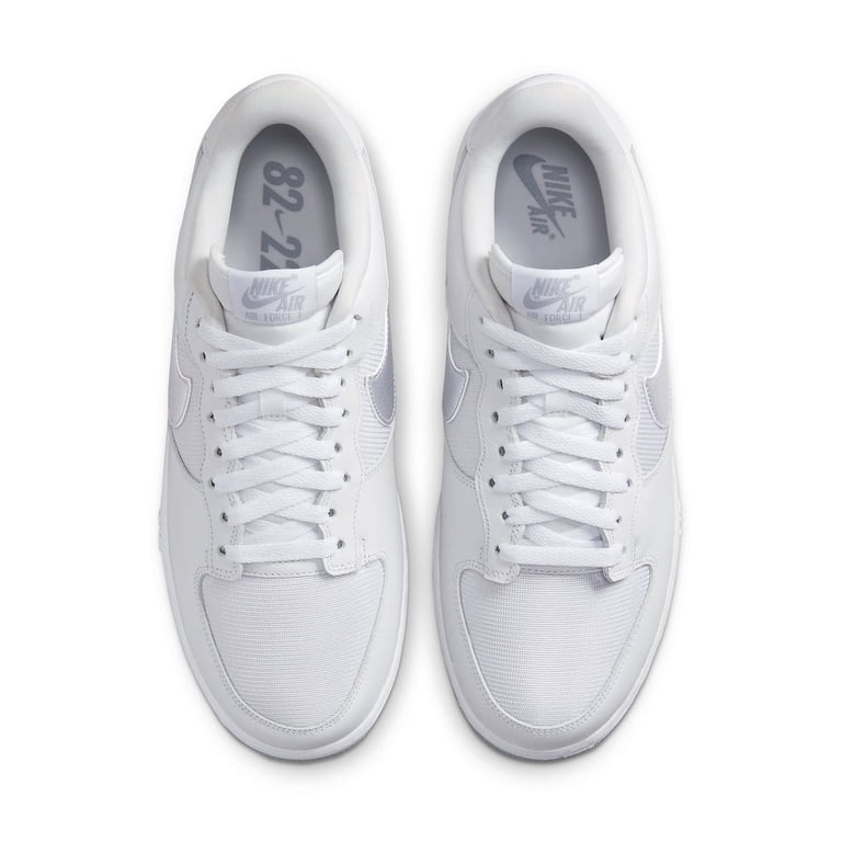 Men's Nike Air Force 1 Low Unity White/Silver-Pure Platinum