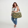 Vera Bradley Women's Recycled Cotton Large Travel Duffel Bag Patriotic Plaid