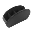 thumbnail image 1 of maskred Multipurpose Leather Organizer - For Makeup Brushes And Remote Storage Easy To Clean Durable Leather Black Black, 1 of 6
