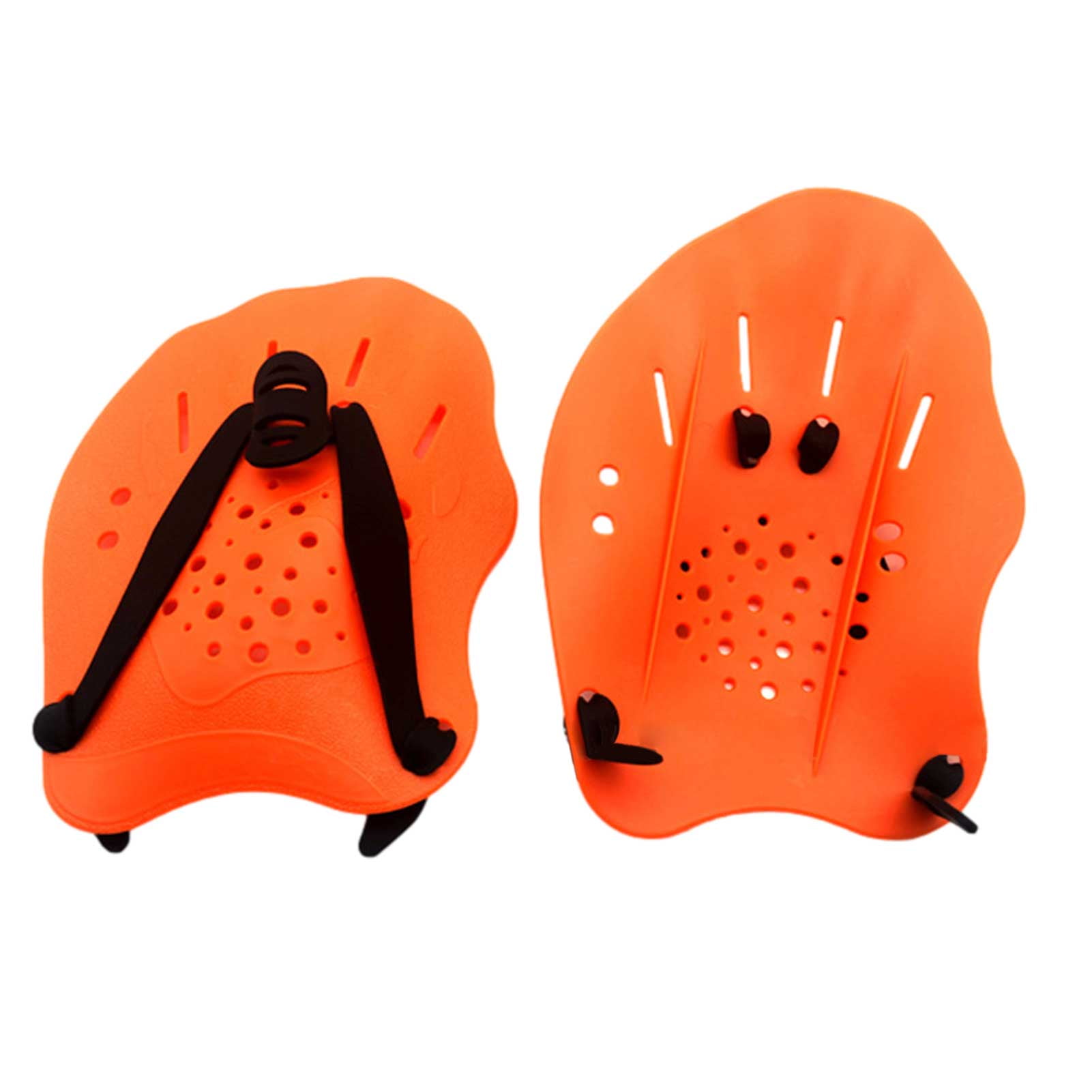 Catinbow Swimming Paddles Hand Swim Training Paddles Glove with Straps