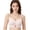 Pink, variant on Jelly Bras for Women Push Up Bra Sexy Deep V Seamless Wireless Bralette Comforty Cup Breathable T Shirt Tube Top,Light Yellow