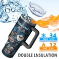 thumbnail image 2 of 1pc Whale Shark 40oz Tumbler with Straw & Handle - Insulated Stainless Steel Cup | Holiday Gift for Man Women (Christmas, Valentine's, Birthday), 2 of 5